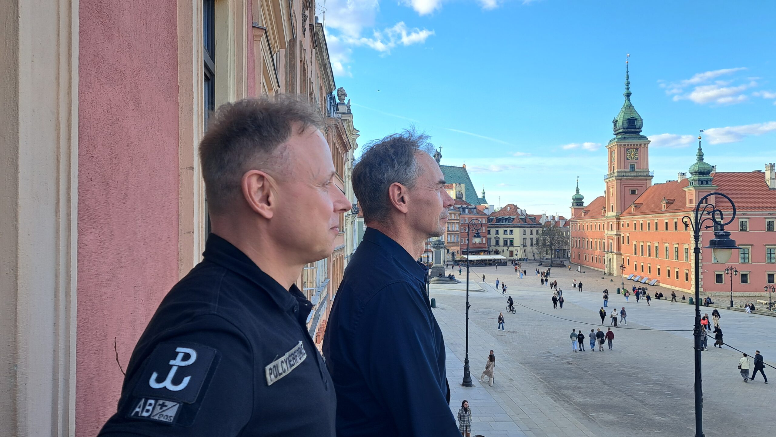 Od lewej: Robert Kośla, Mirosław Maj, Fundacja Bezpieczna Cyberprzestrzeń, FOTO: Szymon Augustyniak